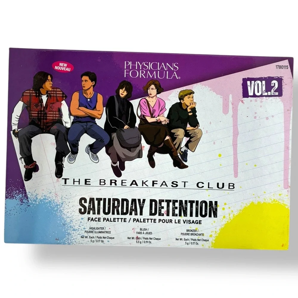 Physicians Formula Breakfast Club‎ Vol 2 Saturday Detention Face Palette New